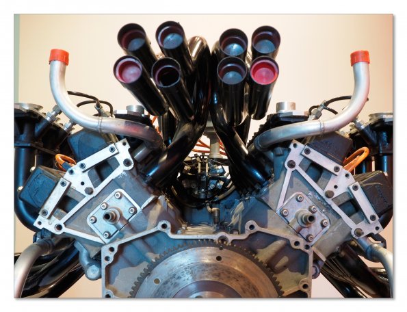 Repco Brabham 3.0L quad cam V8 racing engine
