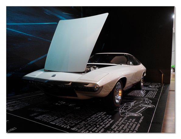 Holden concept car, white coupe