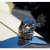 View the image: Ford bonnet emblem, flying swan