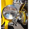 View the image: Ford hot rod headlight and brake detail