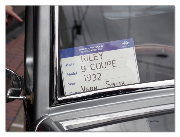 Riley 1932 Model 9 coupe