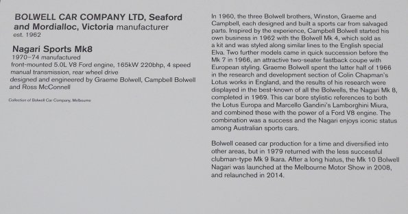 Bolwell Nagari Sports Mk8 convertible