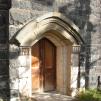 View the image: Stone doorway at Montsalvat Artists' Community