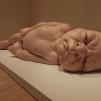 View the image: Ron Mueck sculpture
