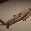 View the image: Ron Mueck sculpture