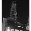 View the image: Eureka Tower at night B&W