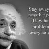 View the image: Einstein - negative people